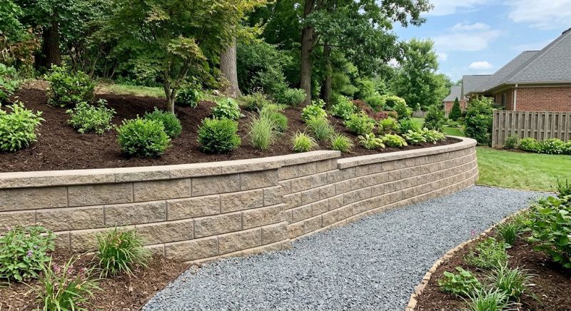 Block Retaining Wall Installation in Napa, CA