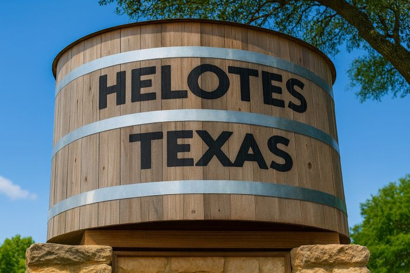 Block Retaining Wall Installation in Helotes, TX