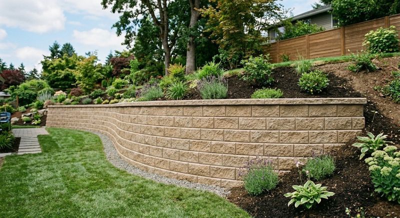 Landscape Wall Construction in Marin County, CA