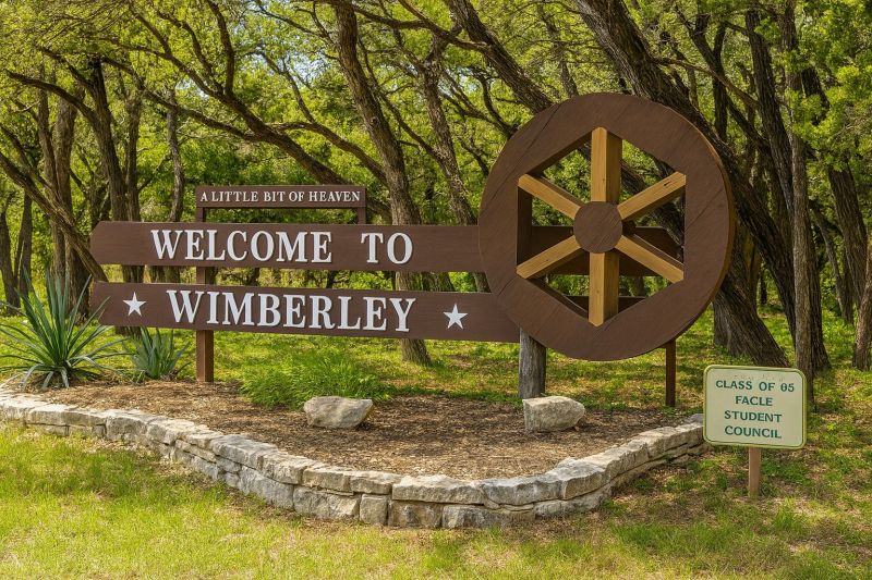 Retention Wall Installation in Wimberley, TX