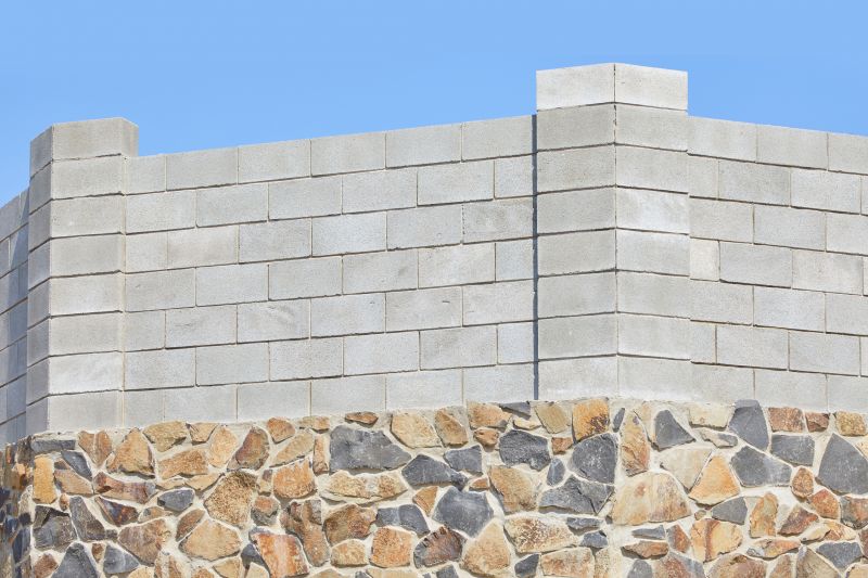 Block Retaining Wall Installation