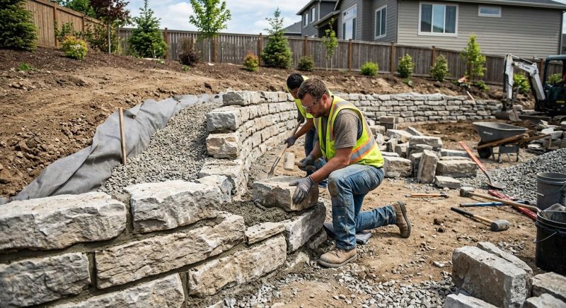 Hardscape Wall Construction in Ocala, FL