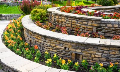 Landscape Wall Construction in Melbourne, FL