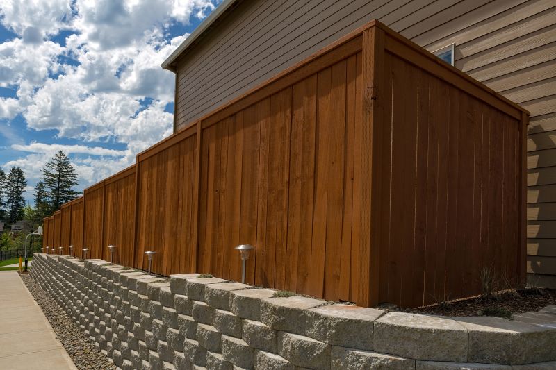 Retaining Wall Installation