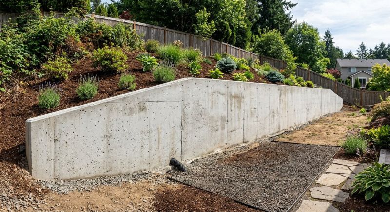Retaining Wall Installation in Marin County, CA