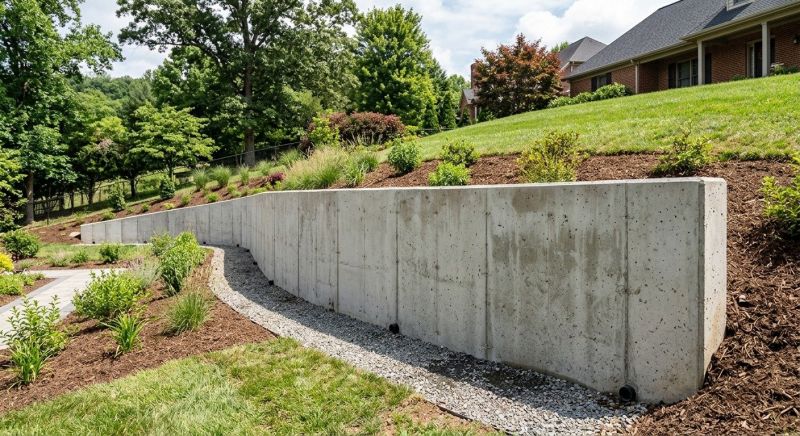 Retention Wall Construction in Lakeland, FL