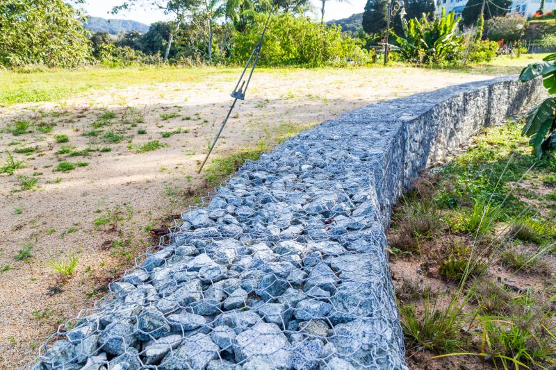 Retention Wall Installation