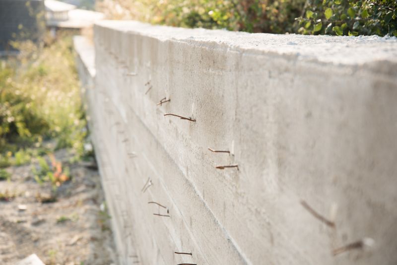 Retention Wall Installation