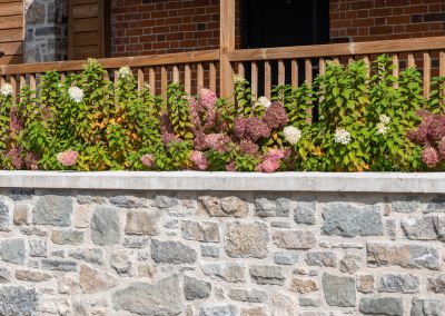 Retention Wall Installation