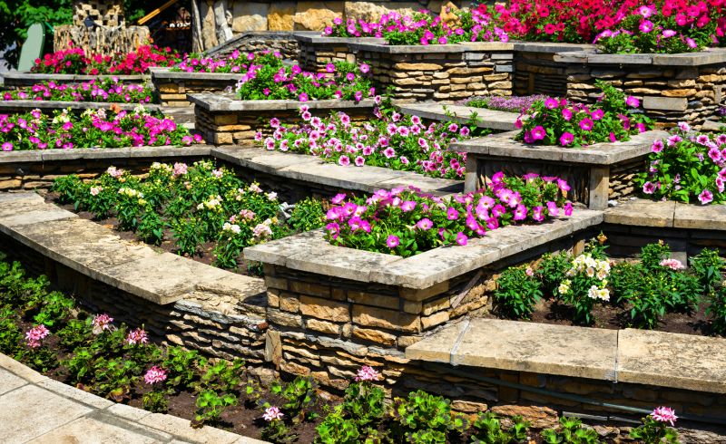 Retention Wall Installation